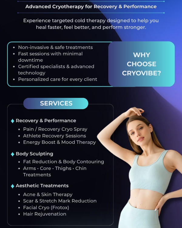 CryoVibe Wellness Facebook ad: Easter unlocked. Refresh.