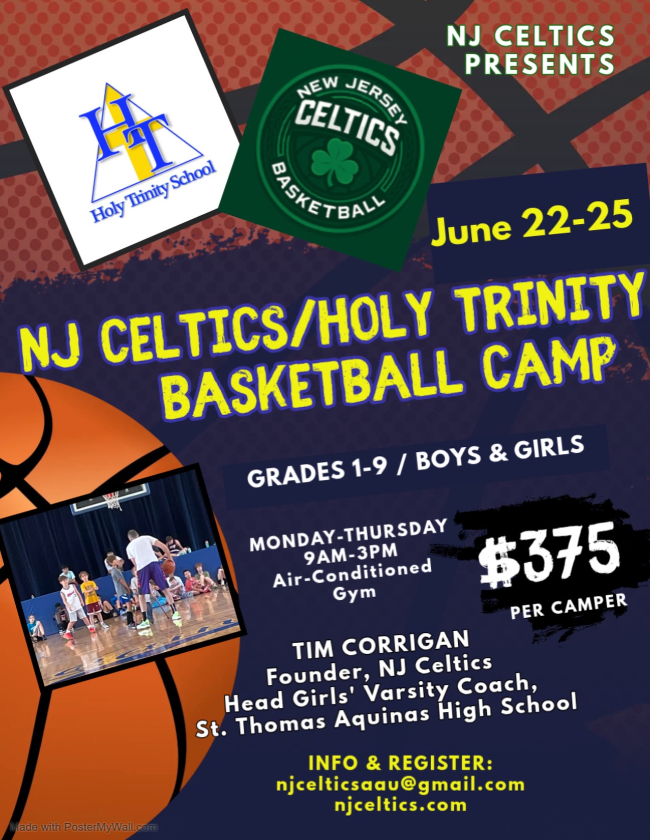 New Jersey Celtics AAU Basketball Facebook ad: N J Celtics Basketball | Join NJ Celtics Today!