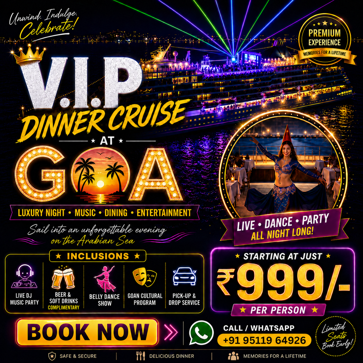 Goa Trip Advisor Facebook ad: Chat with us