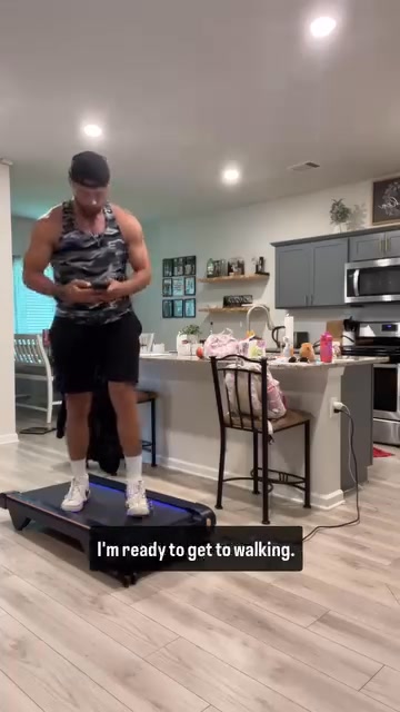 UREVO Facebook ad: UREVO Smart Walking Pad - Your Living Room Just Became a Gym