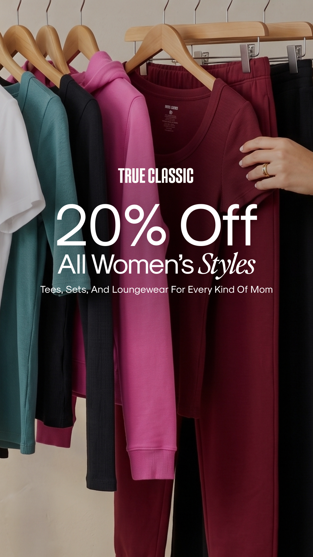 True Classic Women Facebook ad from Apr 30, 2026