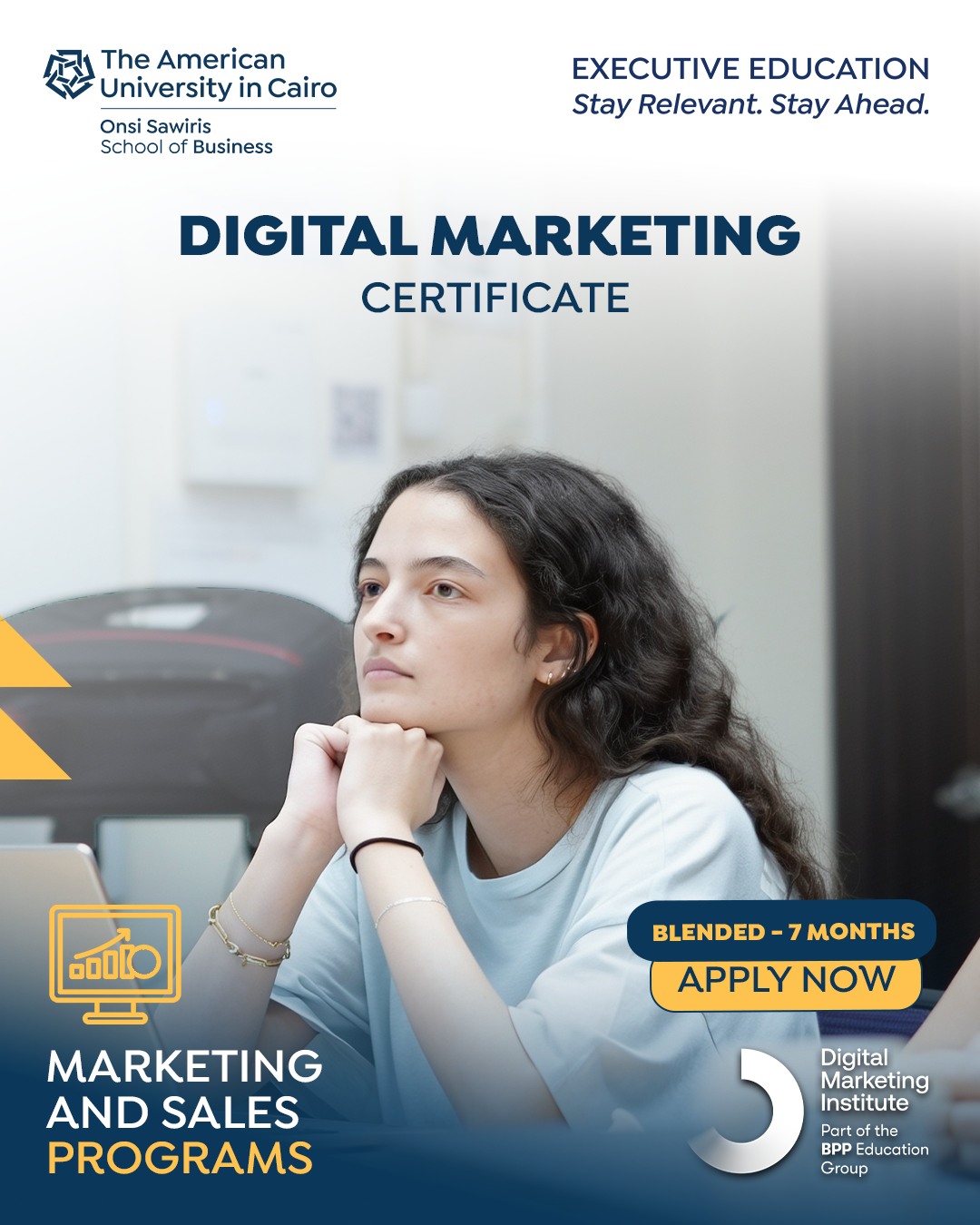 Executive Education - AUC Onsi Sawiris School of Business Facebook ad