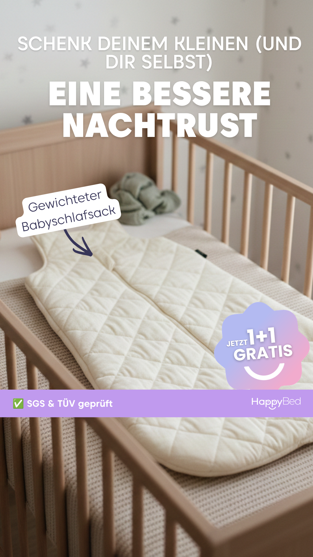 Thehappybed.de Facebook ad