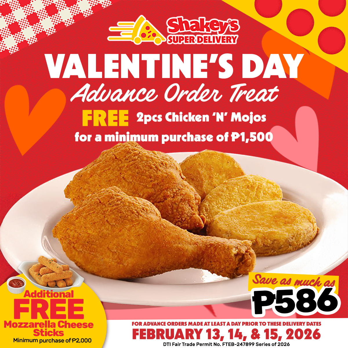 Shakey's Philippines Facebook ad