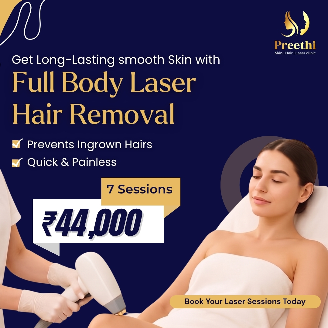 Preethi l Skin l Hair l Laser Clinic Facebook ad