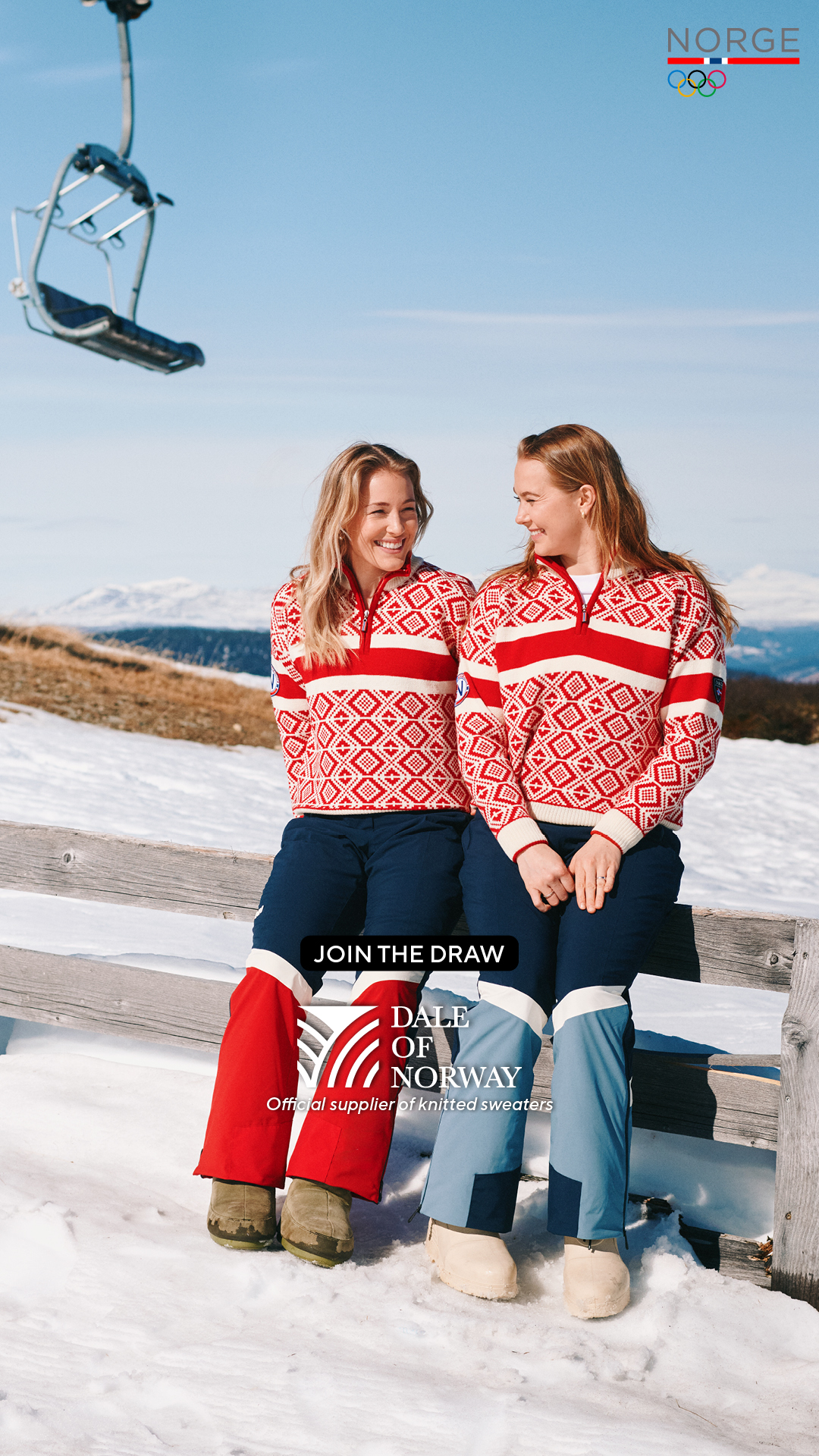 Dale of Norway Facebook ad