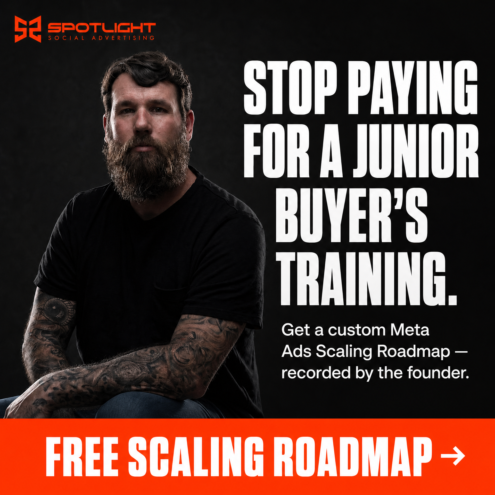 Spotlight Social Advertising Facebook ad: The Meta-Backed Scaling Framework