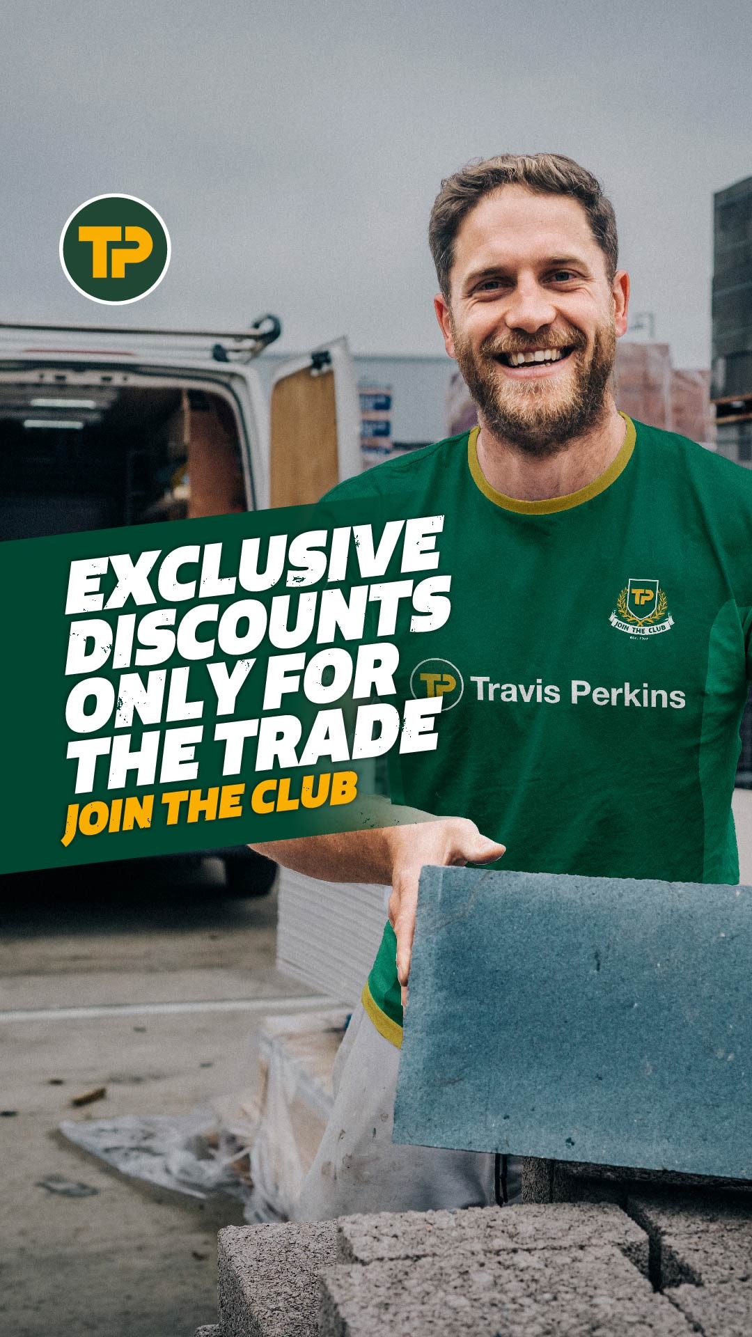 Travis Perkins Facebook ad from Jun 16, 2026