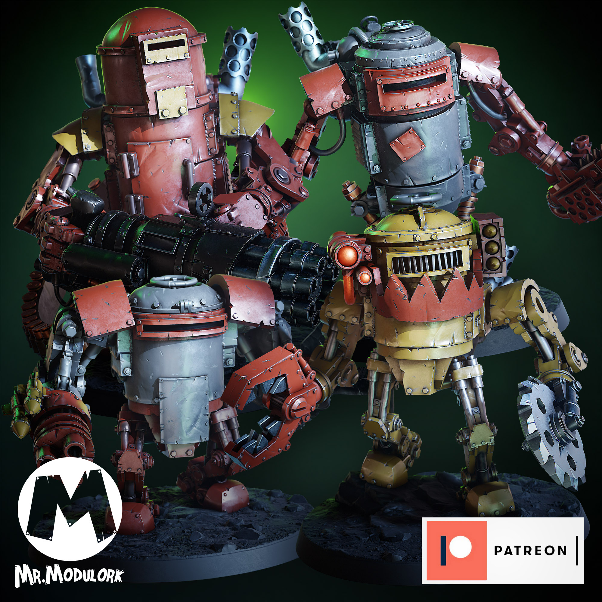 MrModulork Facebook ad: JUNE RELEASE 2/5 - TALL GOB WALKAZ