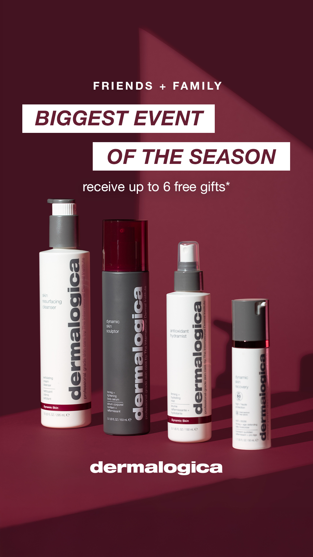 Dermalogica Facebook ad: Buy Now, Pay Later*​