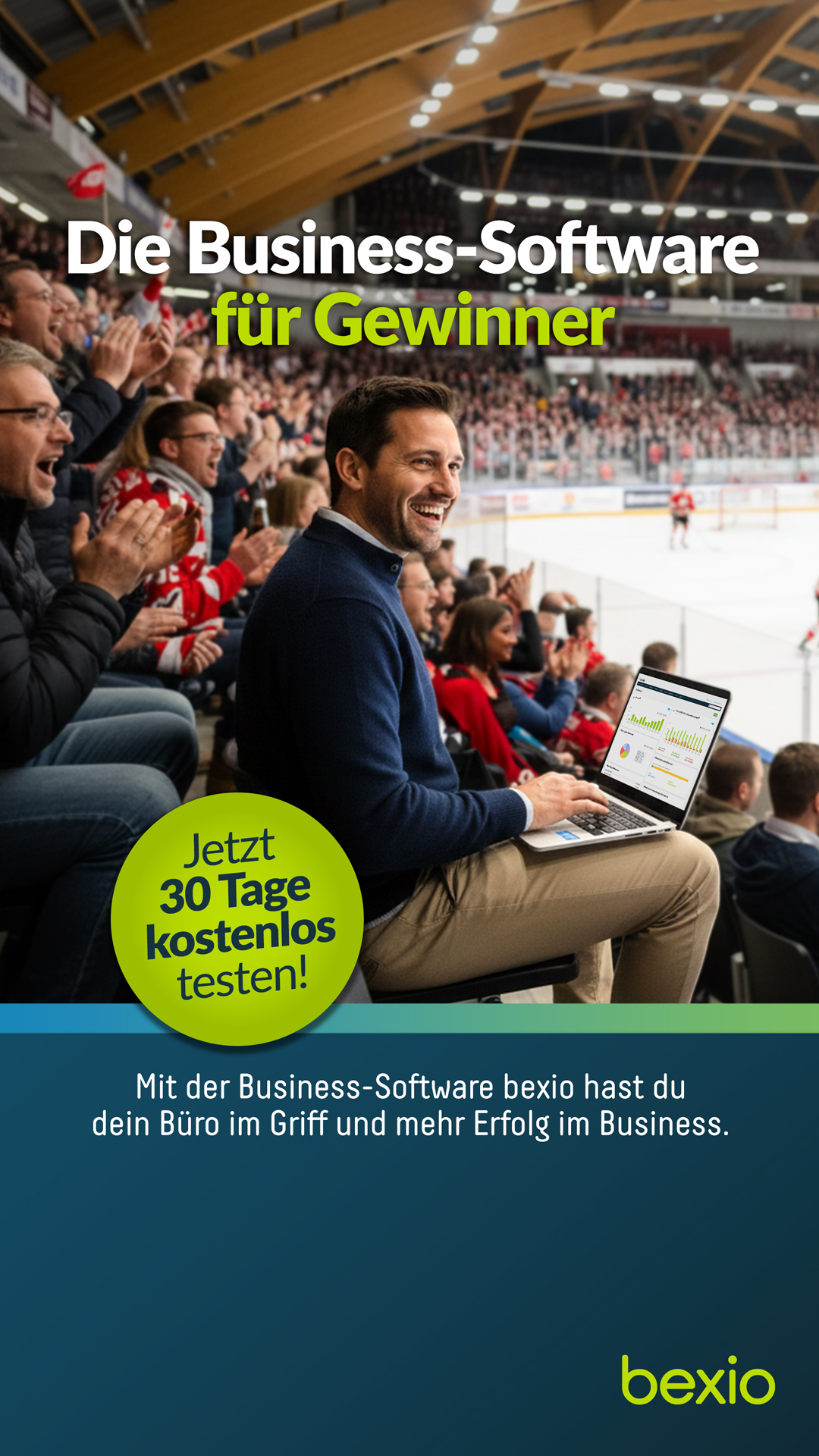 bexio Facebook ad