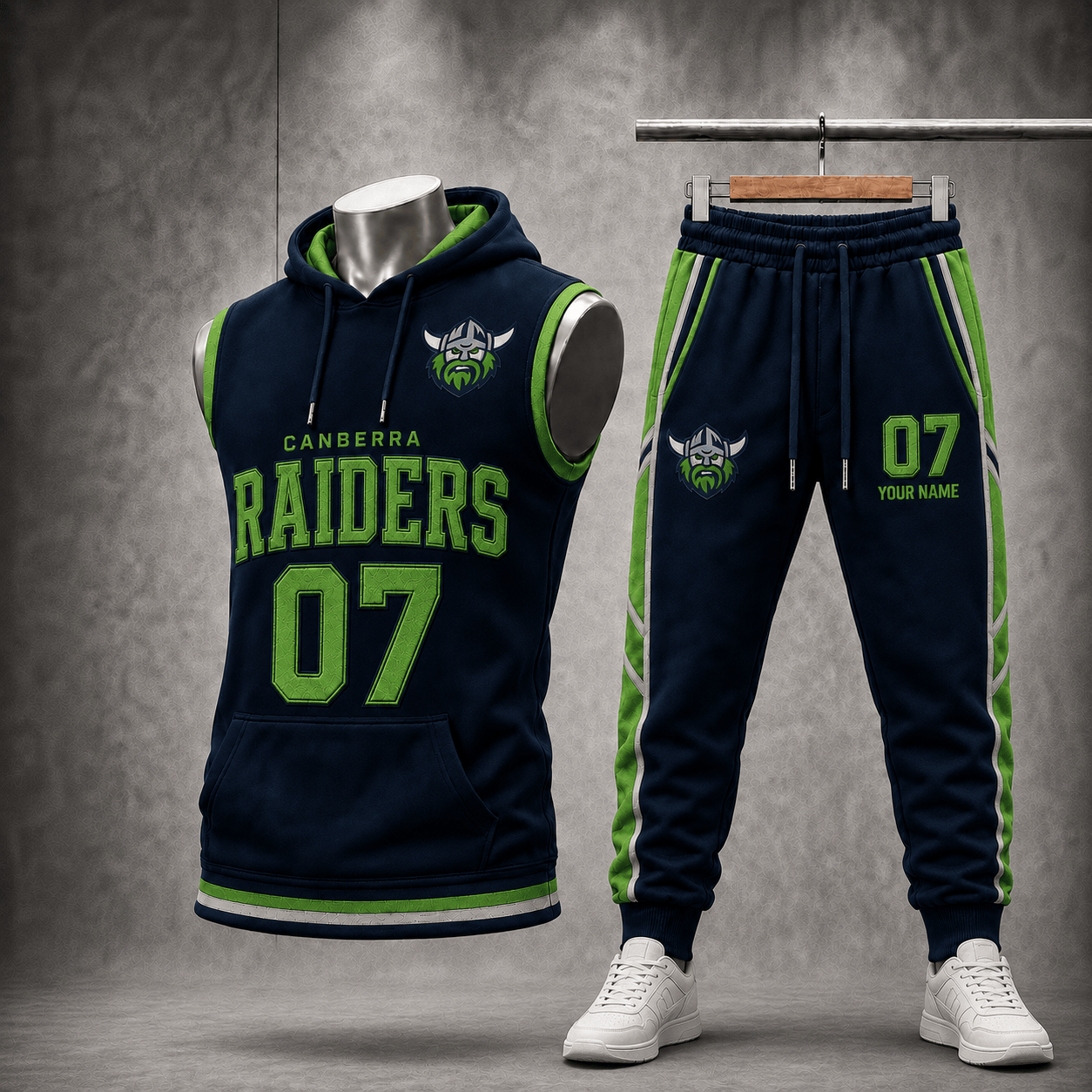 NRL Rabbitohs Gifts Facebook ad: RAIDERS GEAR YOUR NAME ON IT