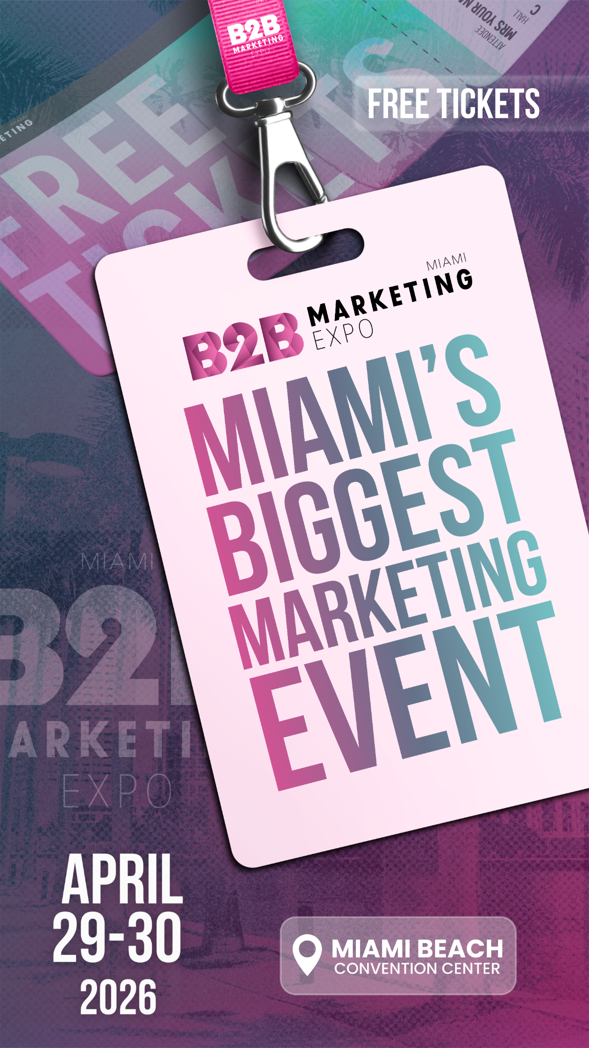 B2B Marketing Expo US Facebook ad