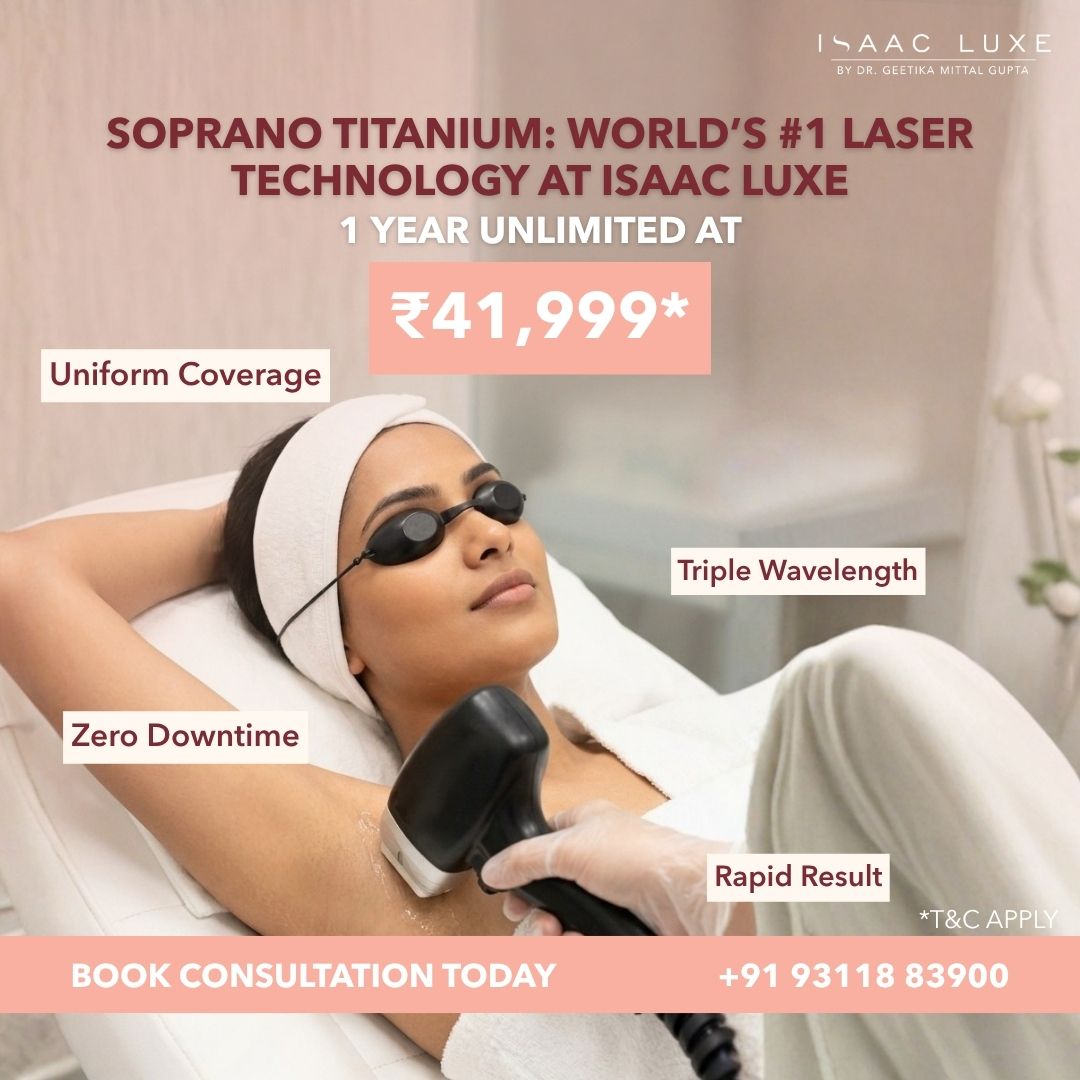 ISAAC Luxe: International Skin & Anti-Aging Centre Facebook ad