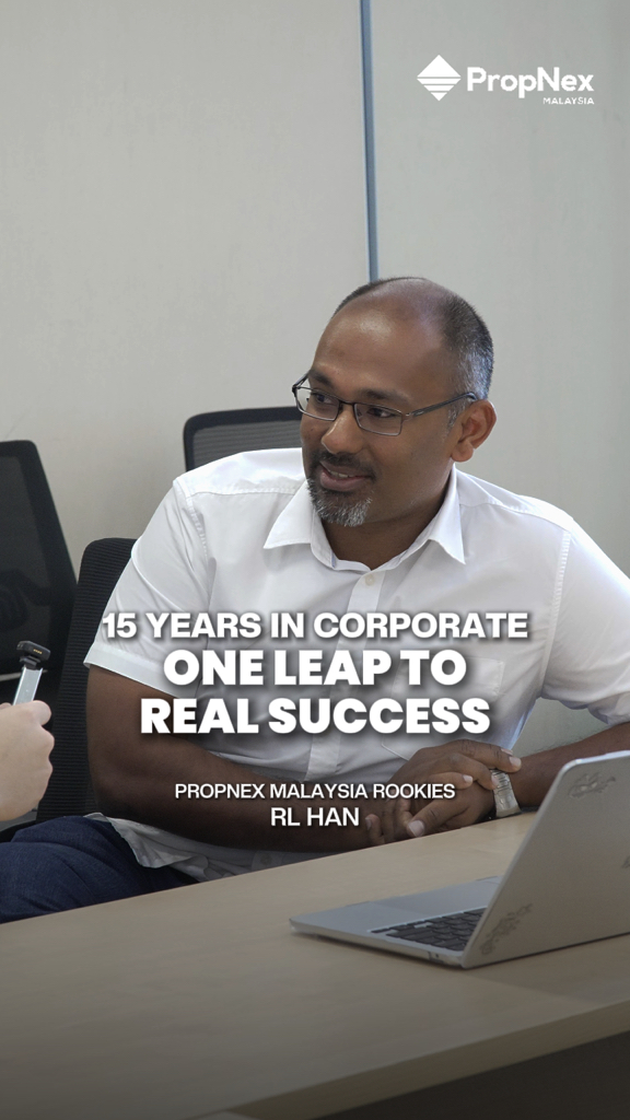 PropNex Malaysia Facebook ad: He spent 15 years in the corporate world…