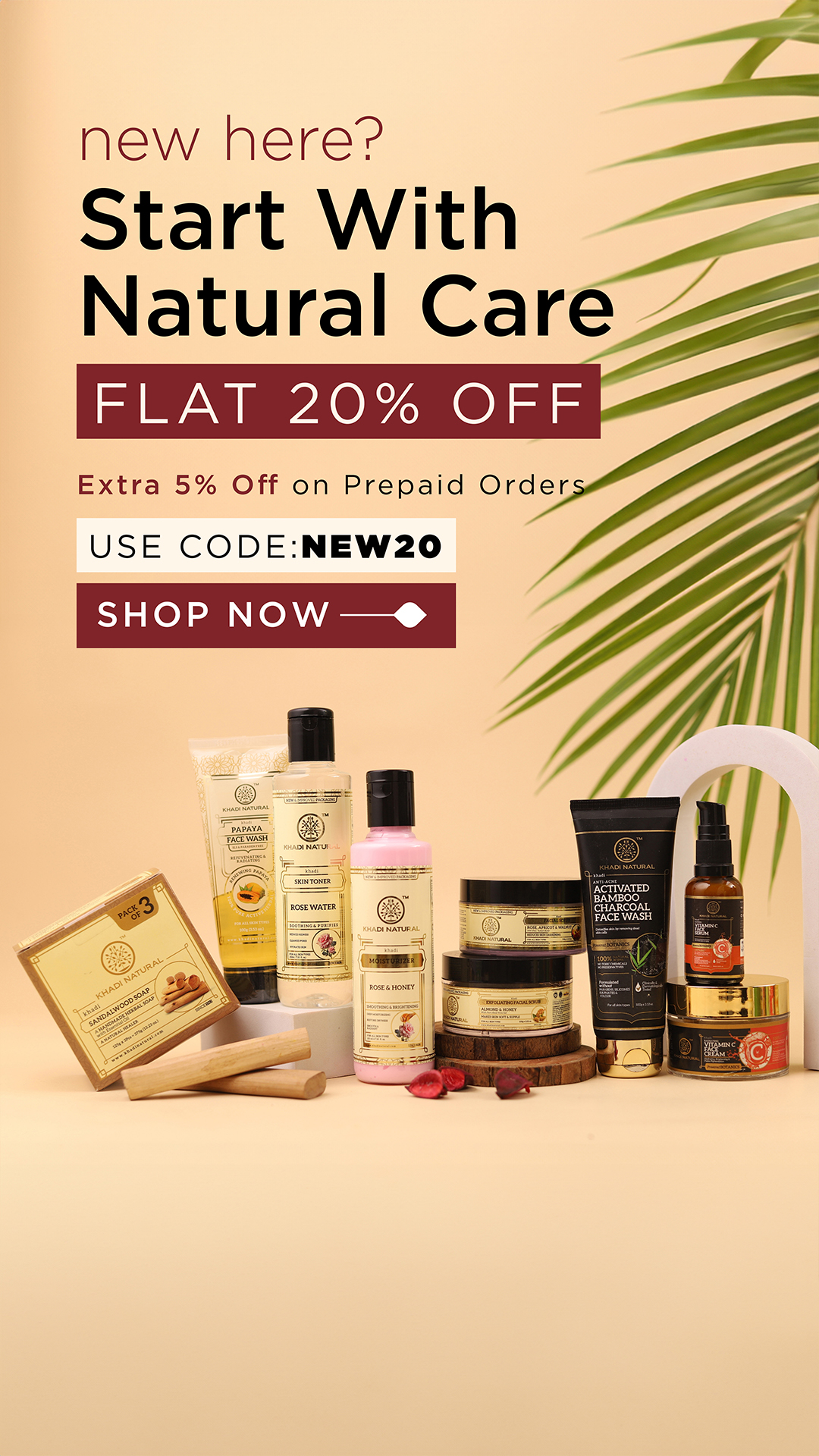 Khadi Natural Facebook ad