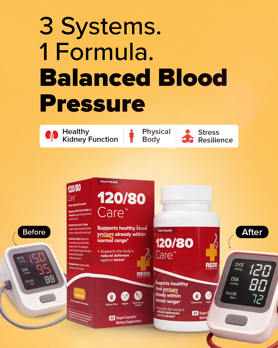 Redd Remedies Facebook ad: Lower Your Blood Pressure With Our Natural Formula!