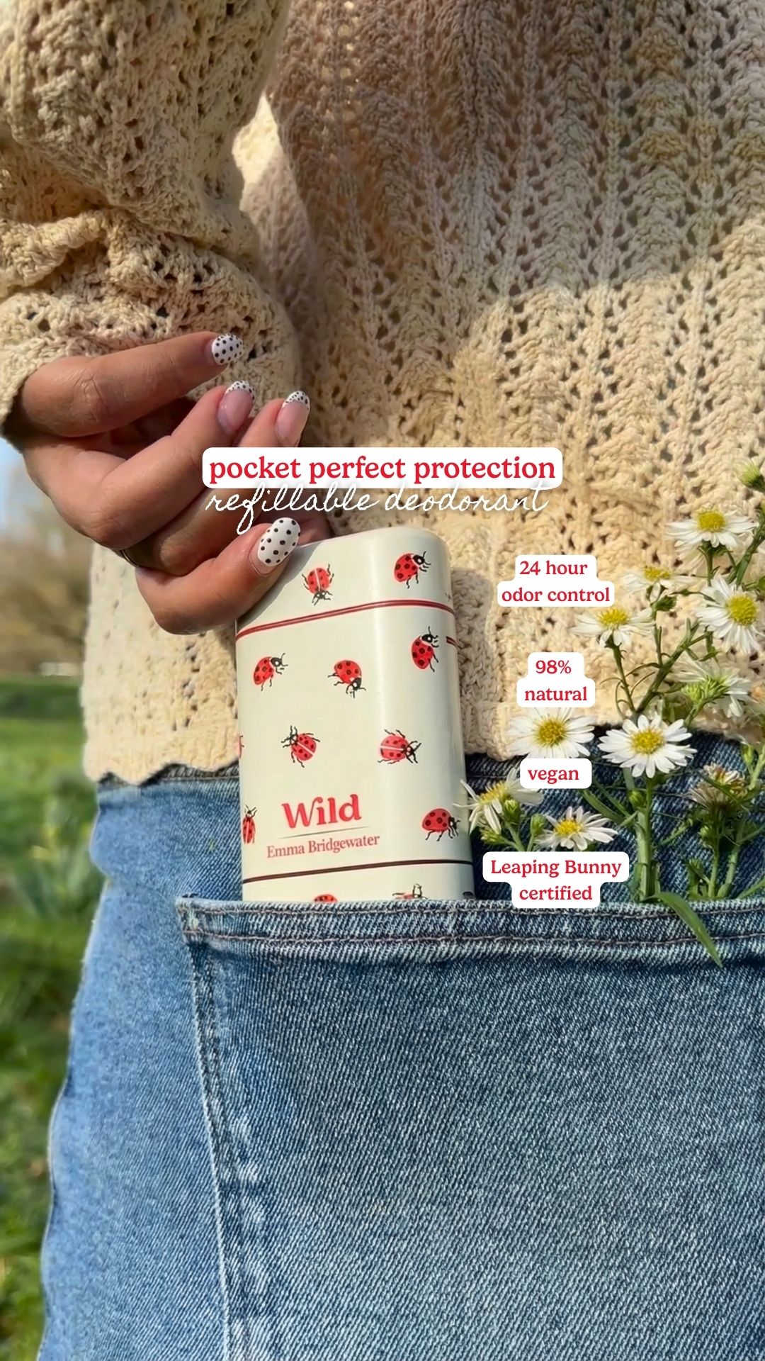 Wild Facebook ad: 24 hour freshness, now in full bloom