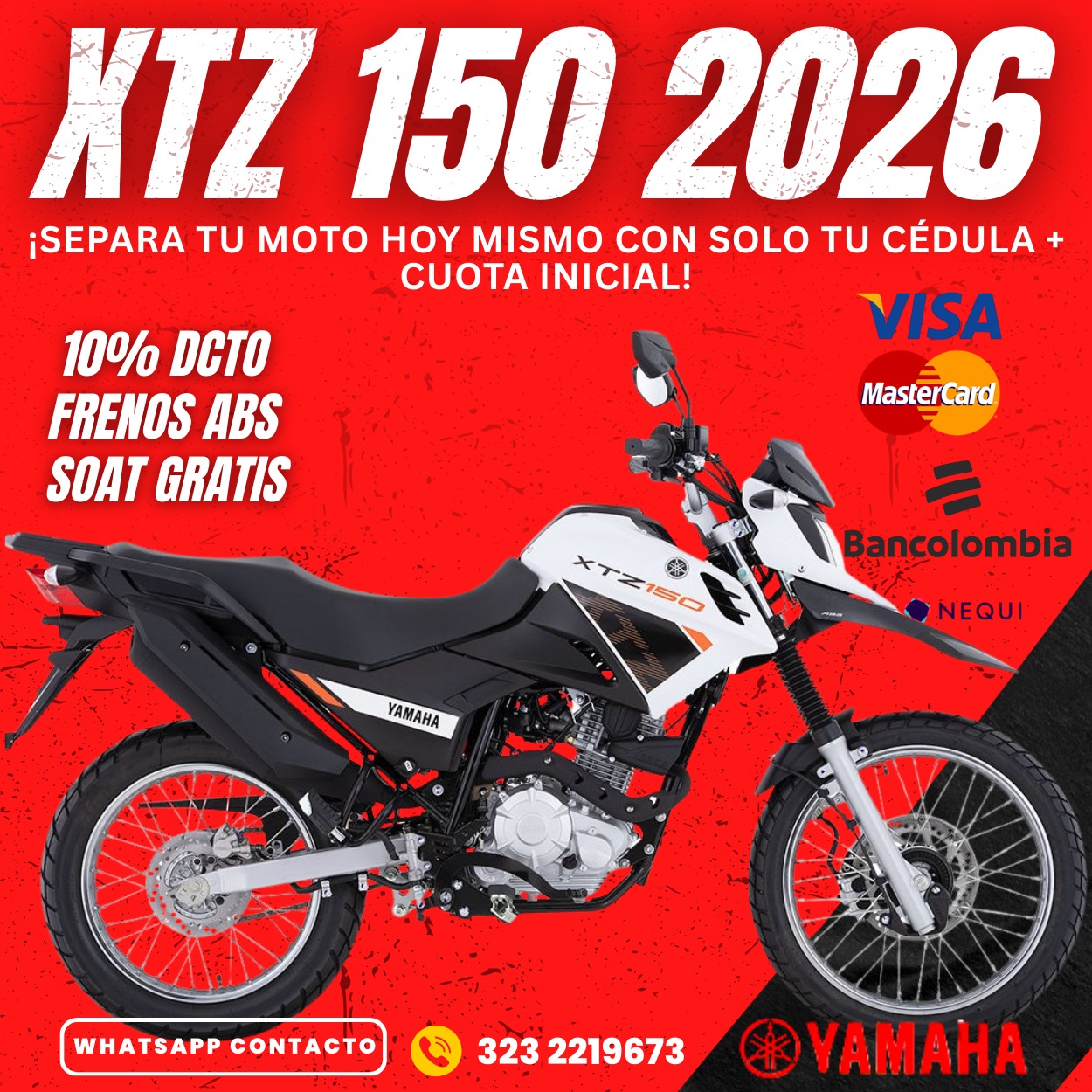 Distri Motos Colombia Facebook ad: Última oportunidad para financiar tu moto