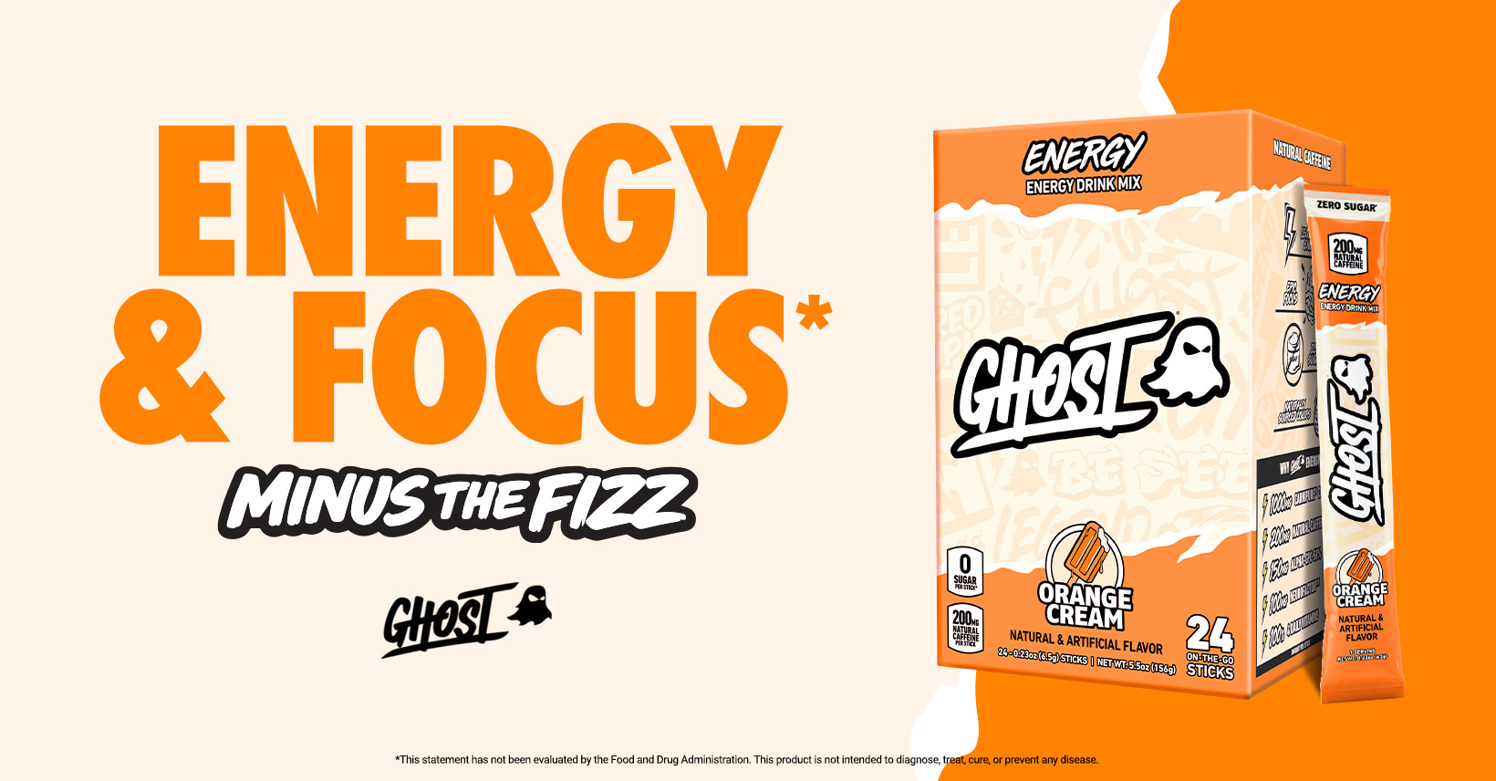 GHOST Facebook ad