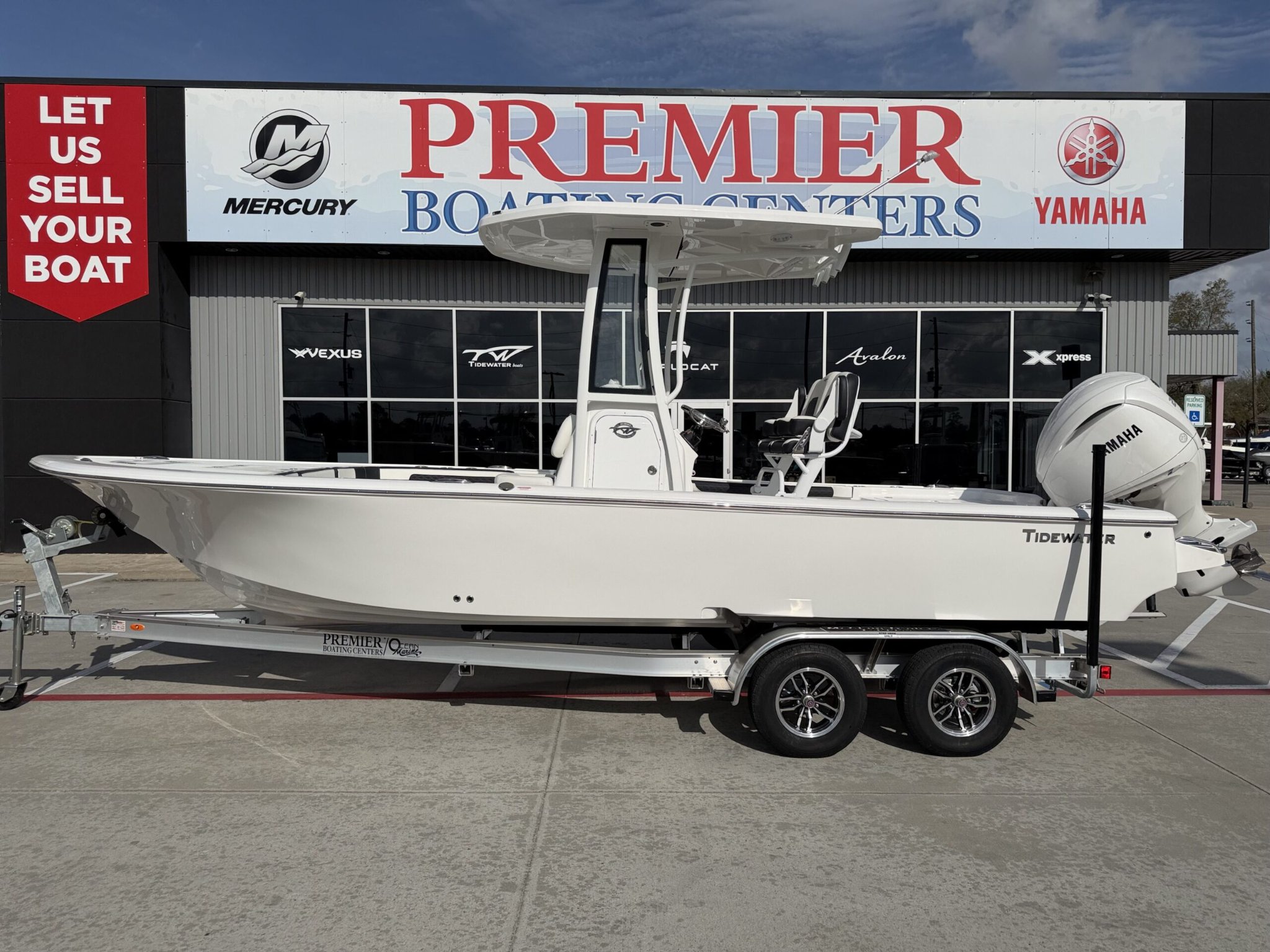 Wayne Wooden Facebook ad: 2026 Tidewater 2300Carolina Bay Powered By A Yamaha 250hp…