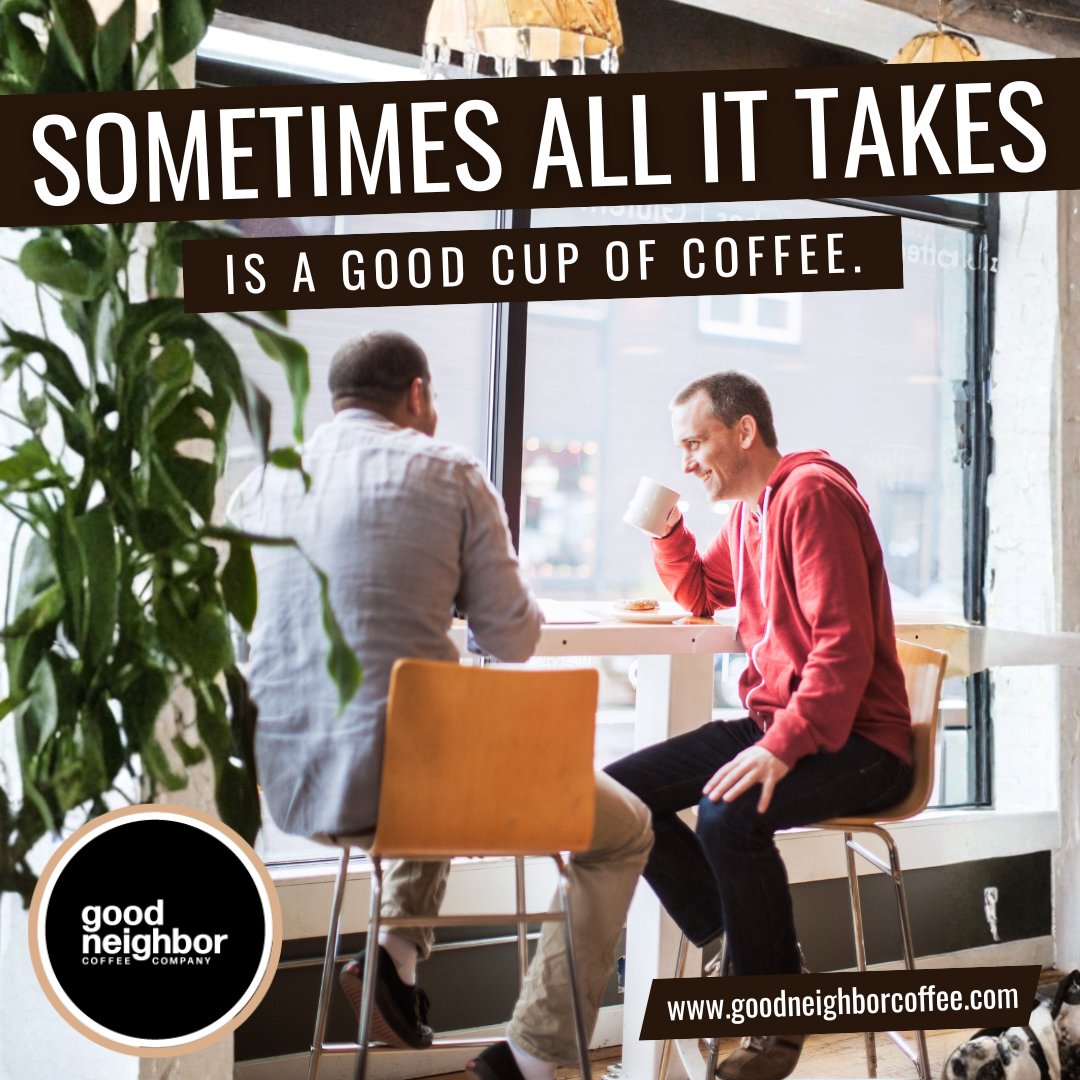 Good Neighbor Coffee Company Facebook ad