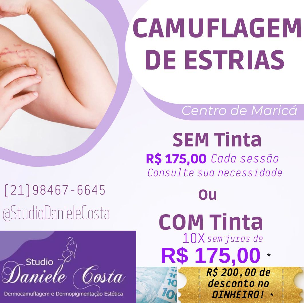 Studio Daniele Costa Dermopigmentação & Estética Facebook ad: Diversas promoções exclusivas para DIAS ESPECIAIS no Centro…