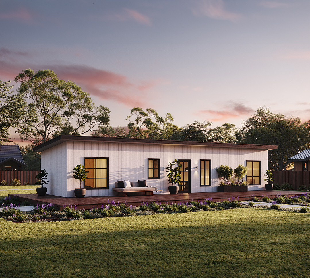 Fox - Granny Flats Facebook ad: More Space. More Options. More Value.
