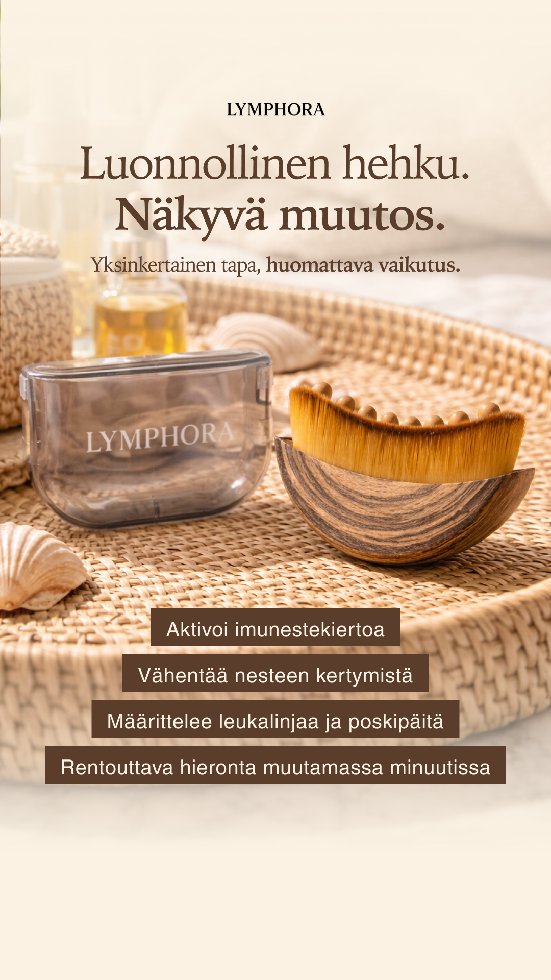 Lymphora. Facebook ad