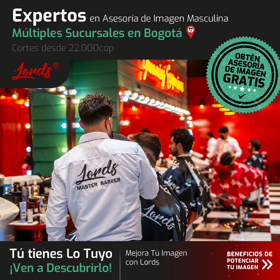 Barbería Lords Facebook ad