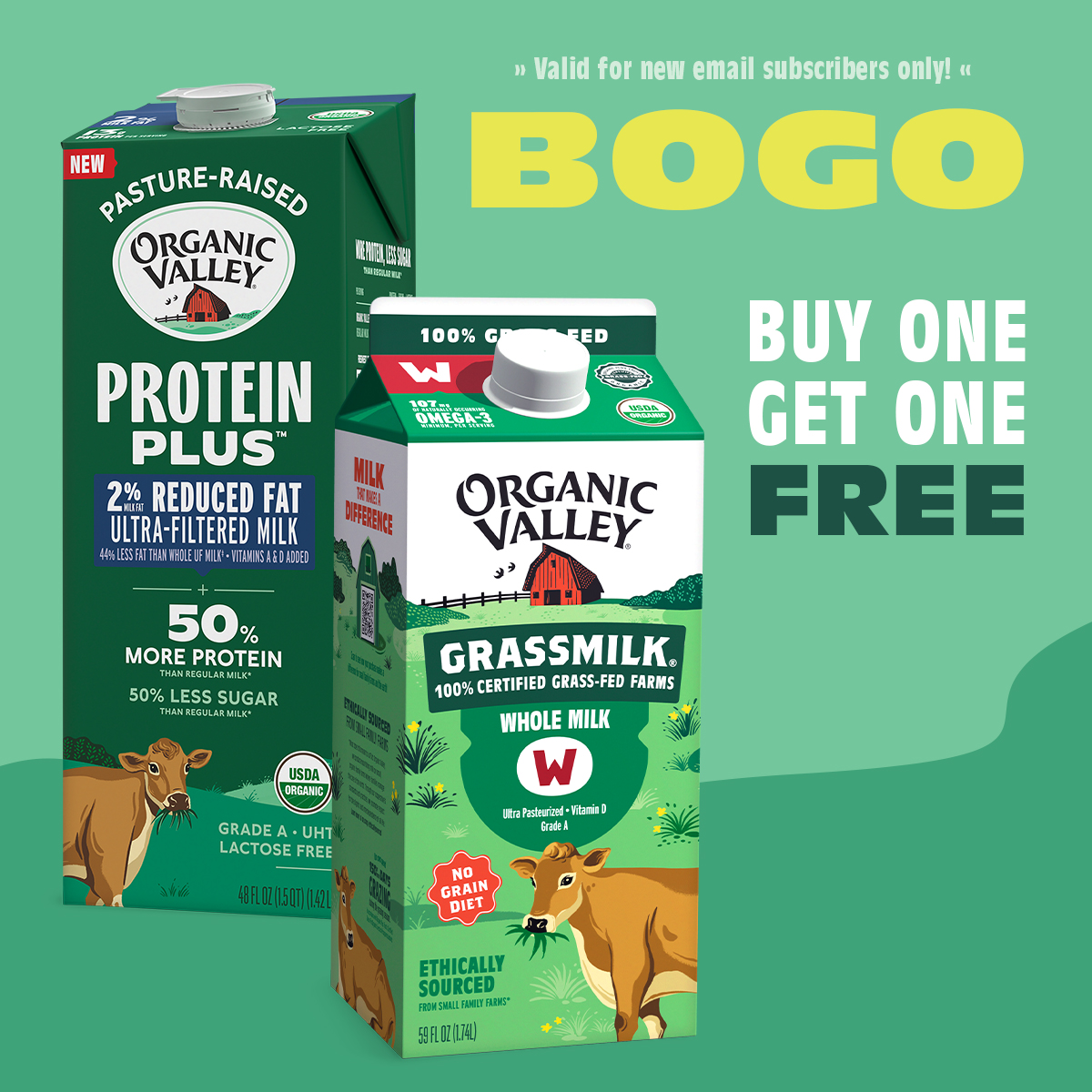 Organic Valley Facebook ad