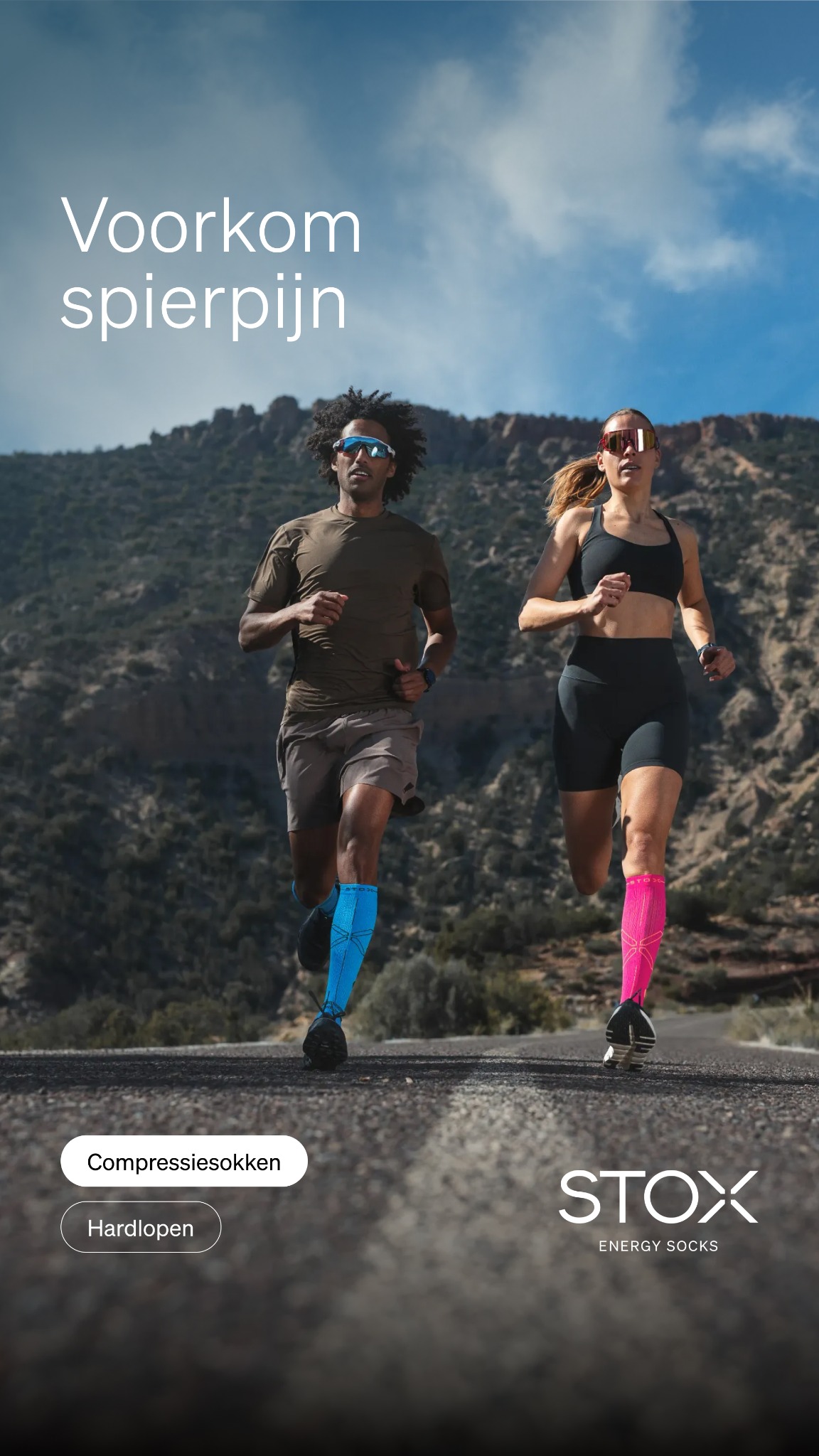 STOX Energy Socks Facebook ad