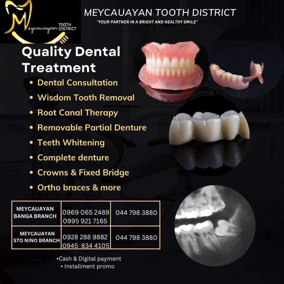 Meycauayan Tooth District - Sto Niño Branch Facebook ad