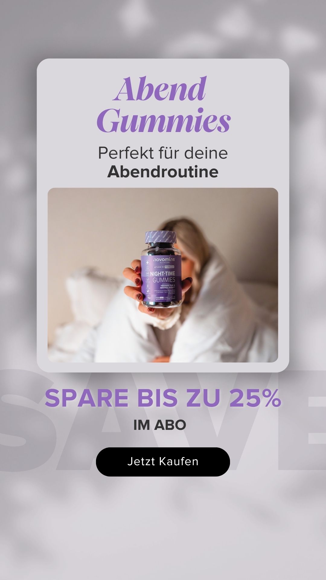 Novomins Nutrition Facebook ad