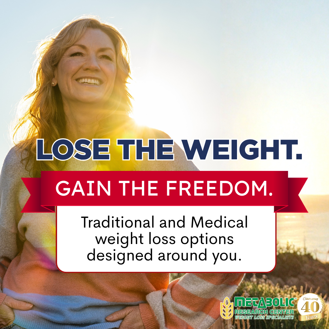 Metabolic Research Center Midwest Facebook ad: Message us to get started
