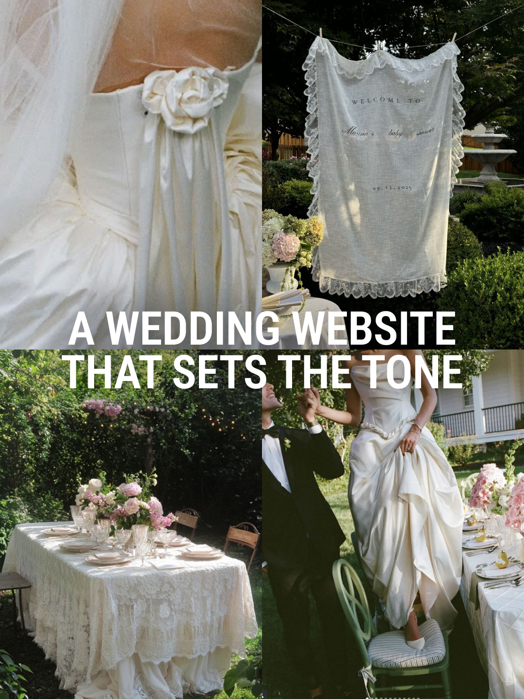 Bliss & Bone Facebook ad: IF YOU’RE PLANNING A WEDDING & FEEL OVERWHELMED…