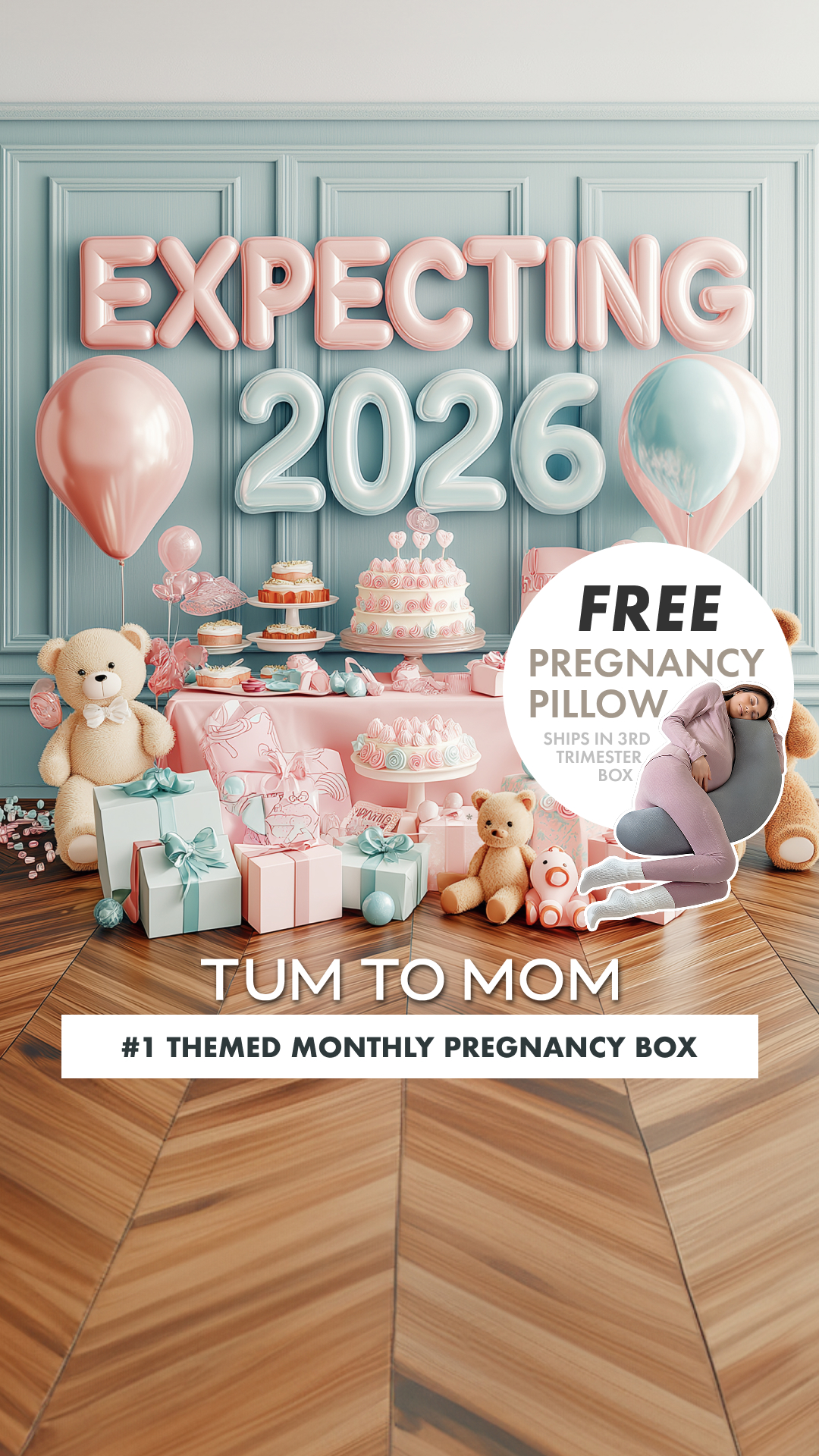 Tum To Mom Pregnancy Box Facebook ad