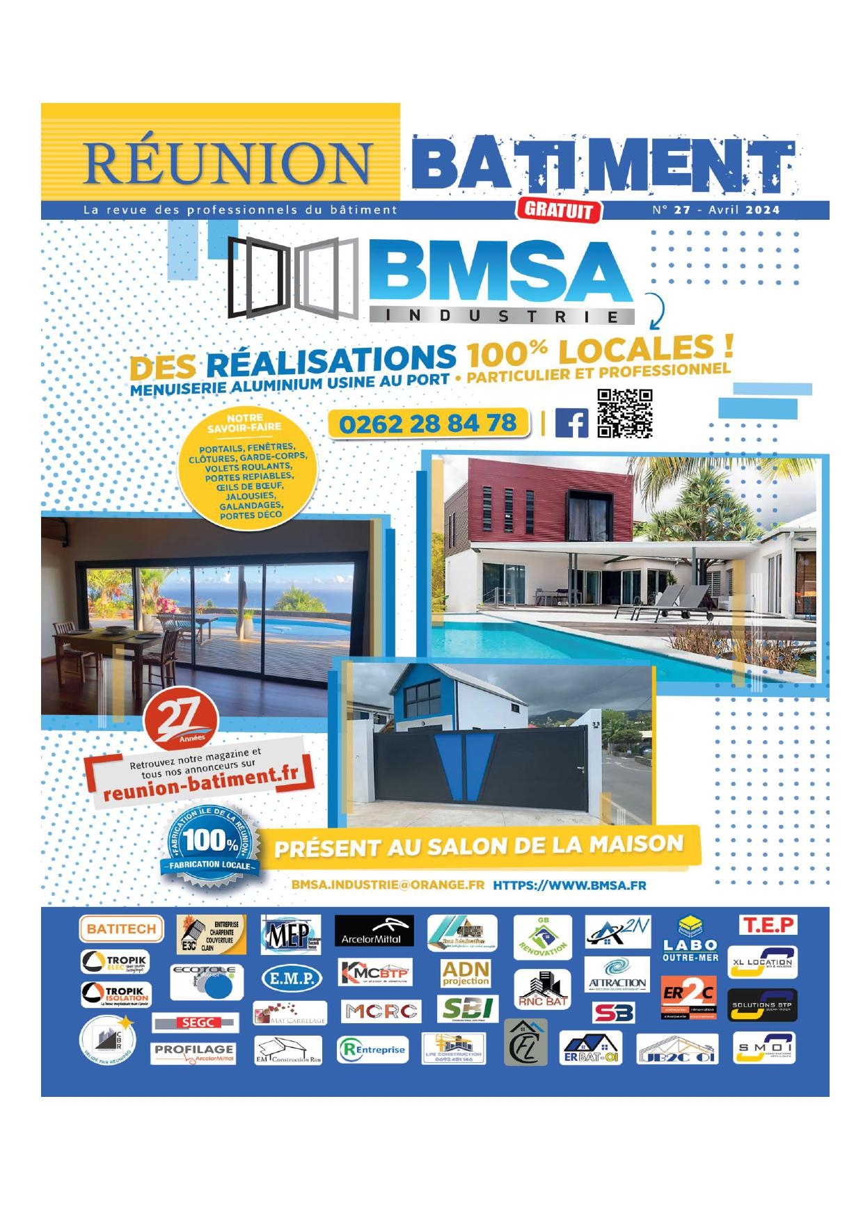 Reunion Batiment Facebook ad