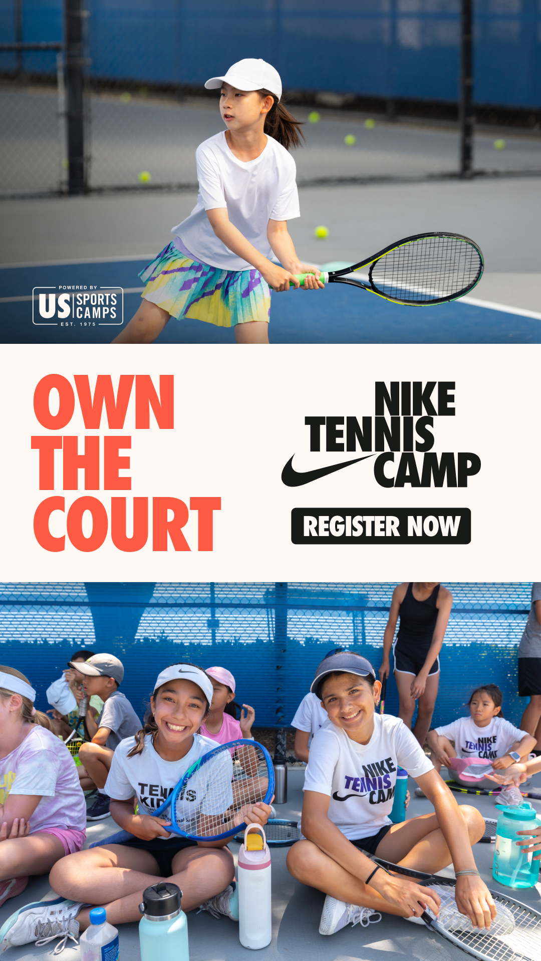 US Sports Camps - NIKE Sports Camps Facebook ad