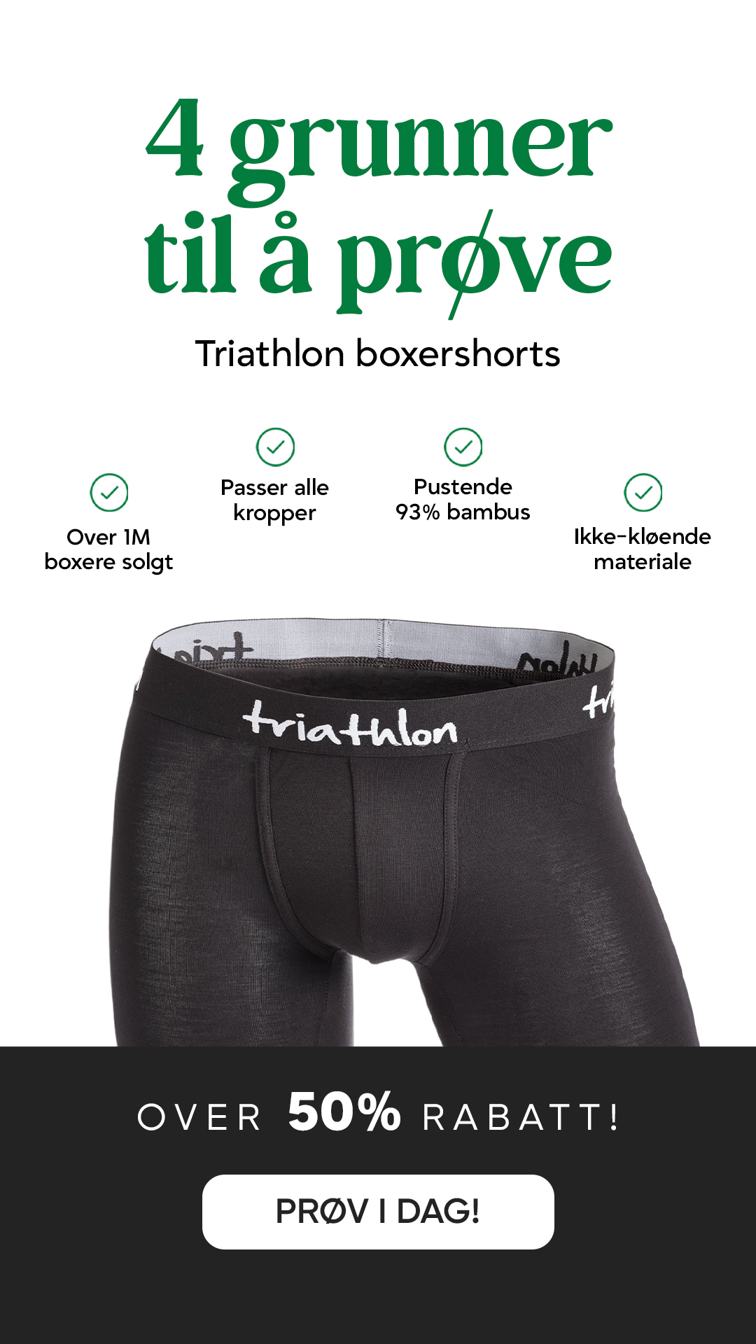 Triathlon Wear Facebook ad