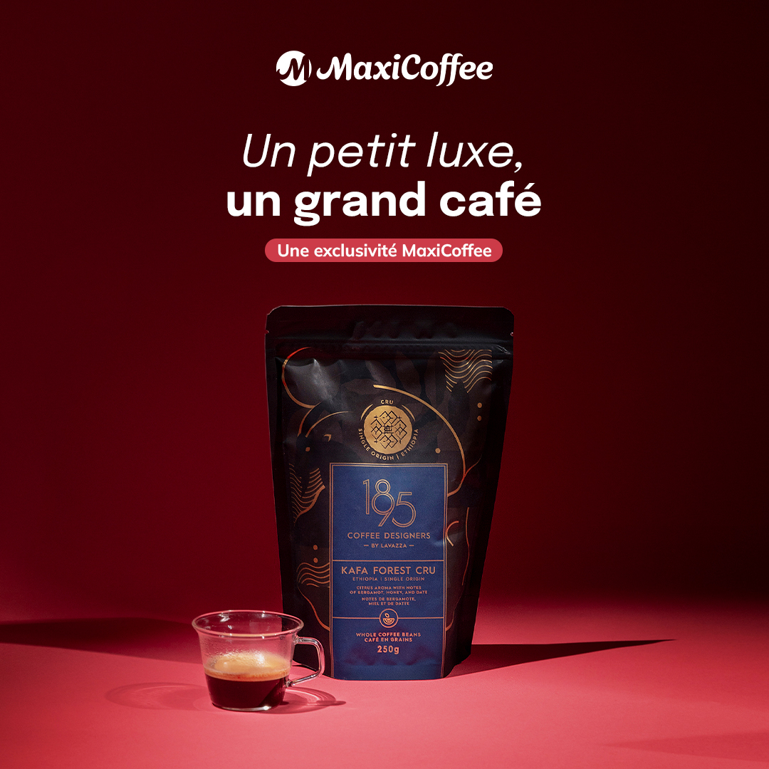 MaxiCoffee Facebook ad: Découvrir
