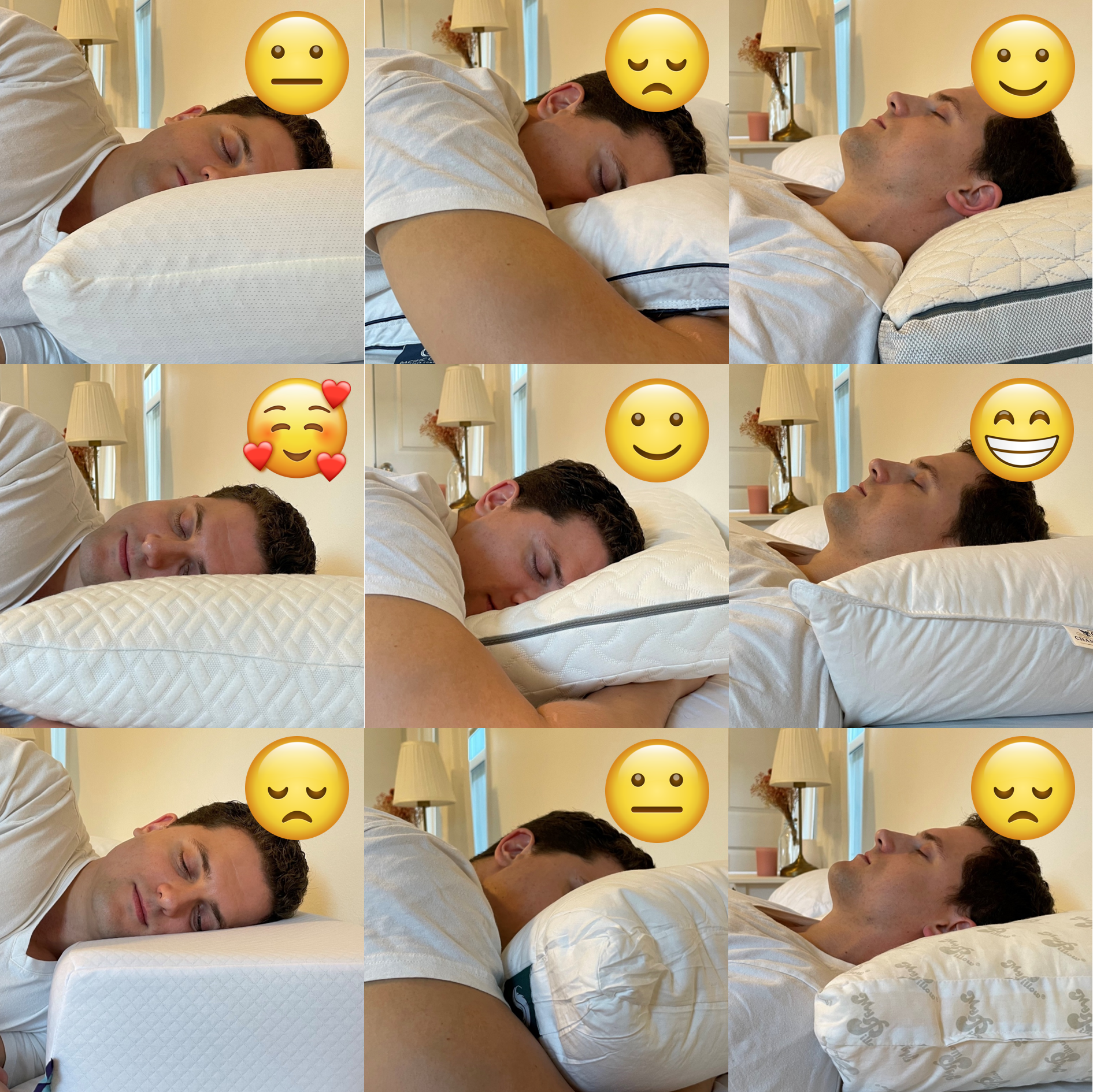 John Krauss Facebook ad: The Best Pillow