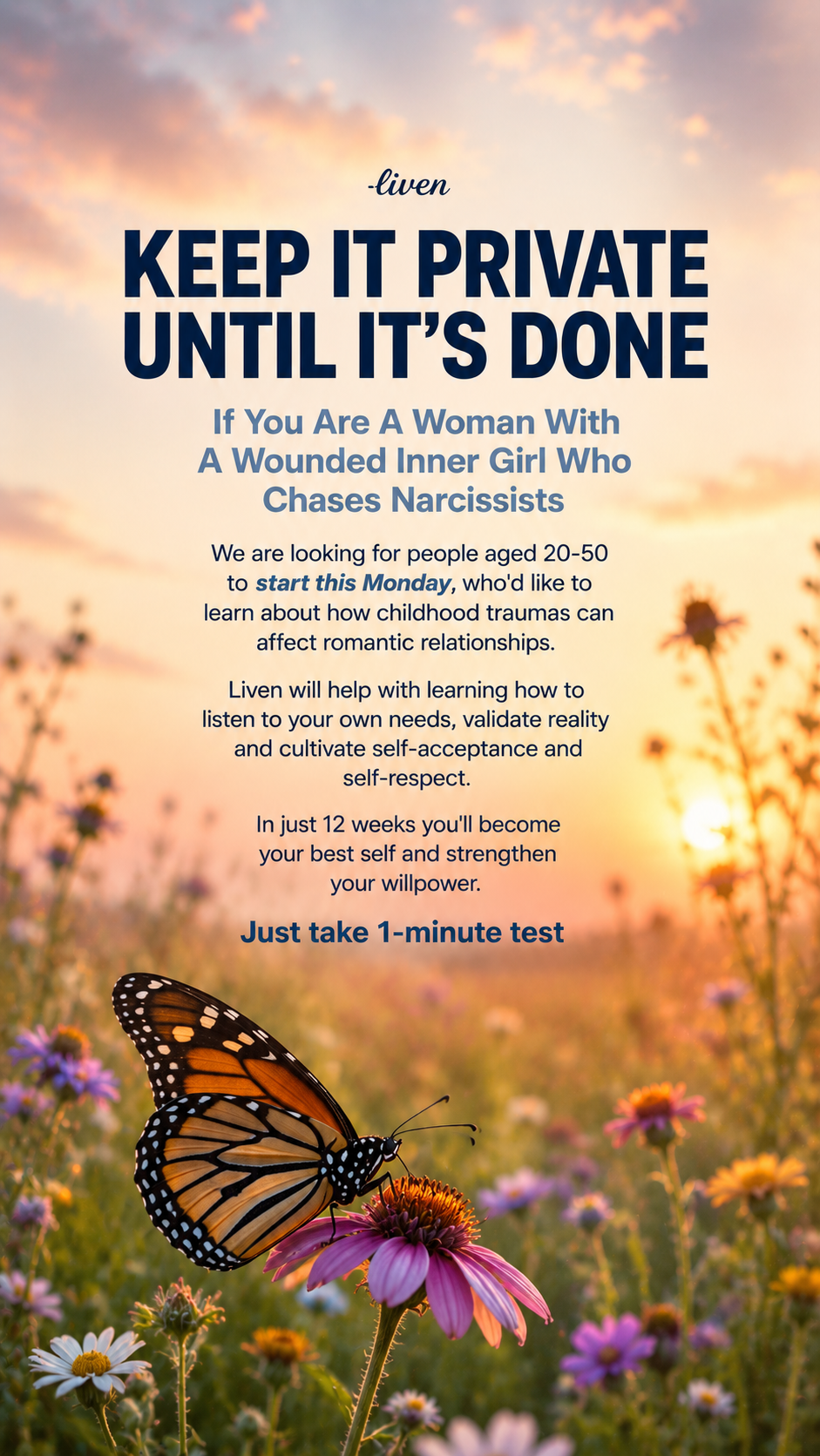 Olivia Parker Facebook ad