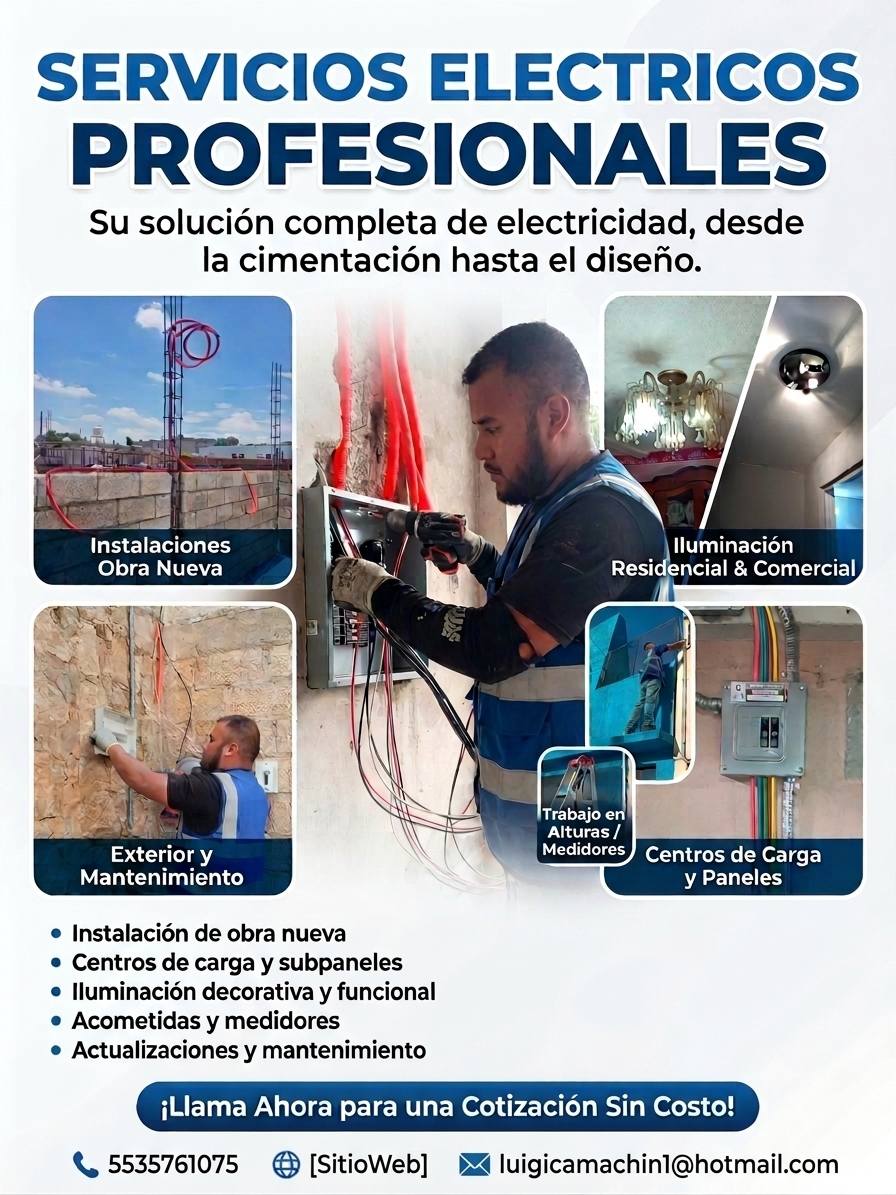 Servicio de Electricidad General Profesional  Facebook ad