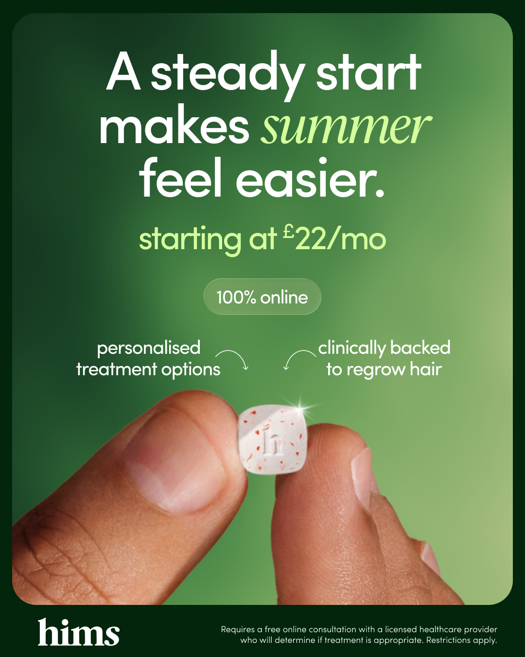 hims Facebook ad