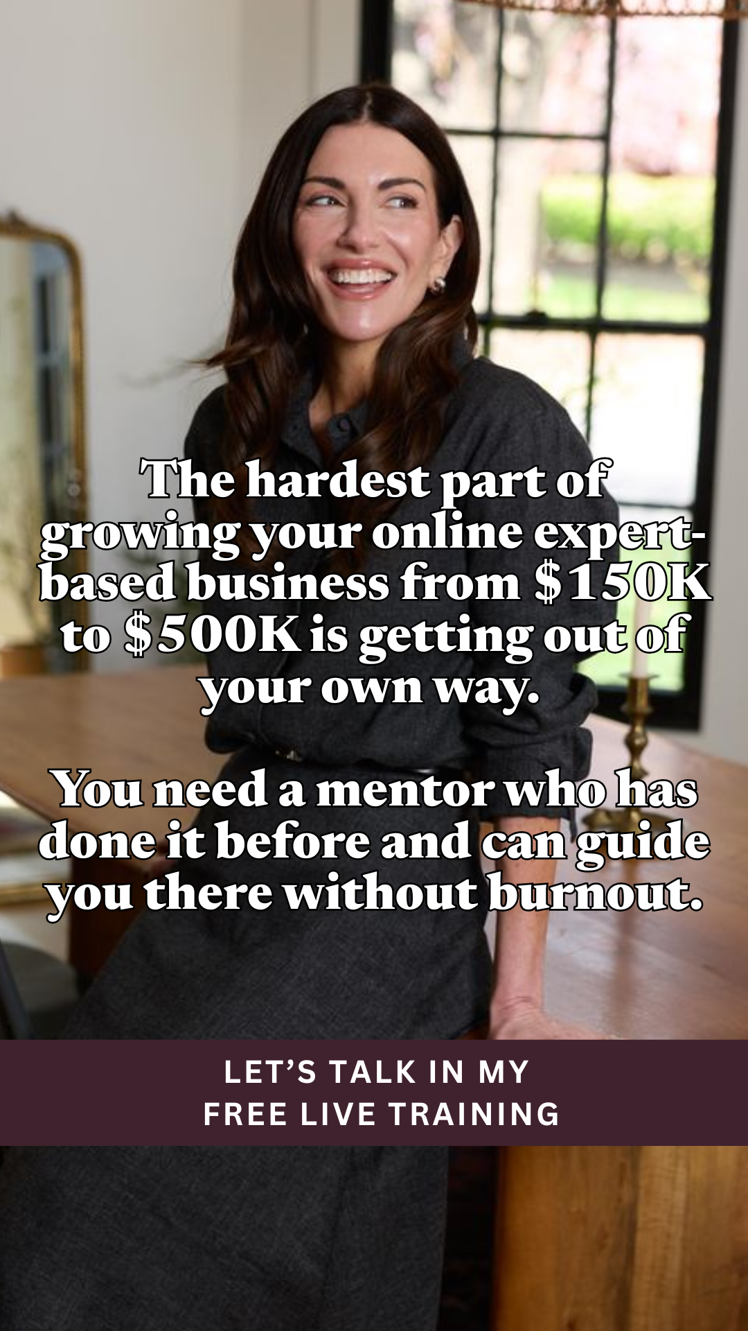 Amy Porterfield Facebook ad