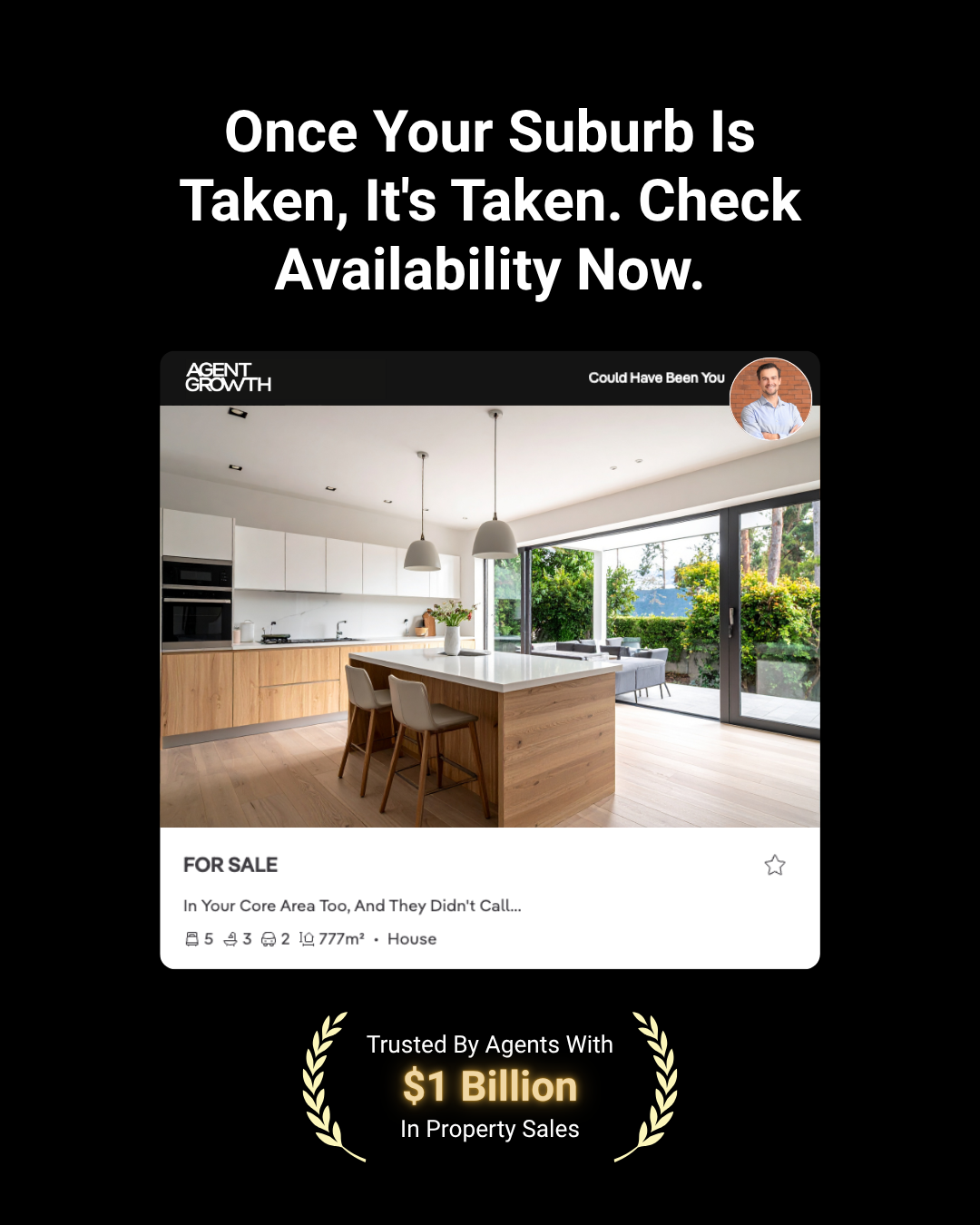 Agent Growth Facebook ad from May 13, 2026