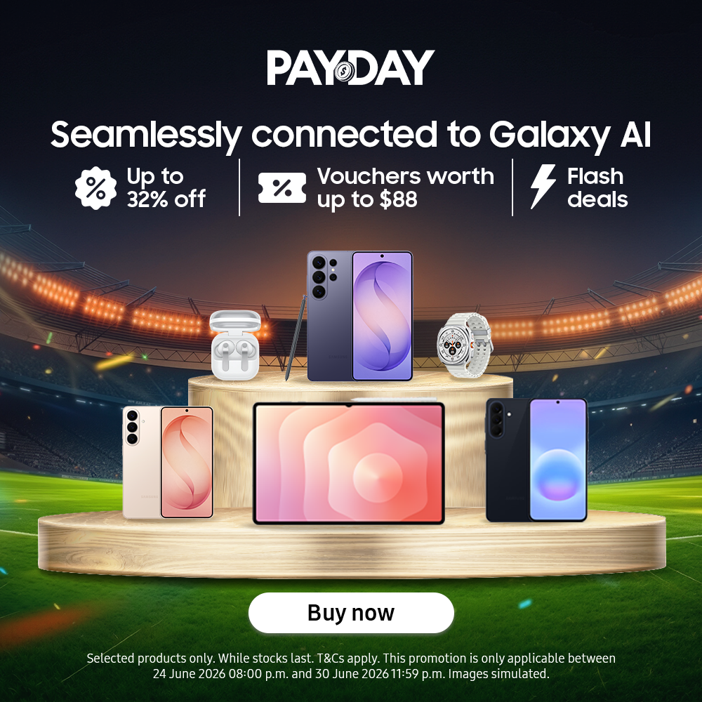 Samsung Facebook ad