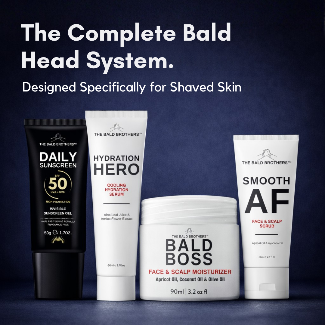 The Bald Brothers Facebook ad: Why Most Bald Men’s Scalp Still Looks Off