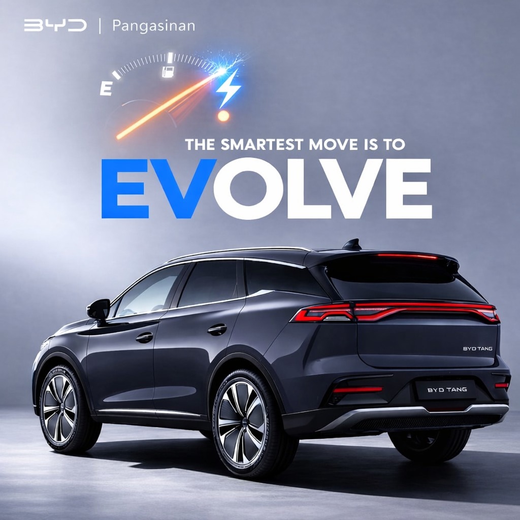 BYD Pangasinan Facebook ad: Say goodbye to rising fuel costs!